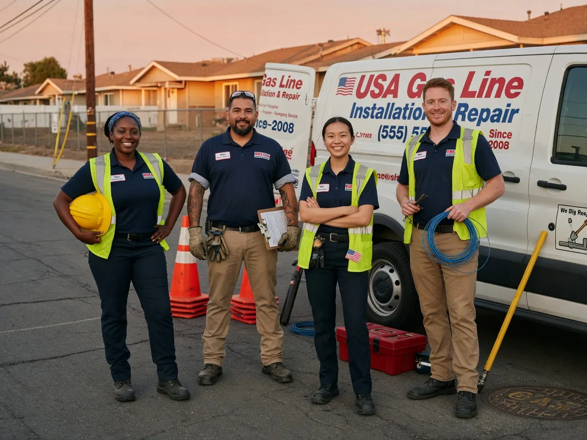 Gas Line Installation company in Douglassville, PA
